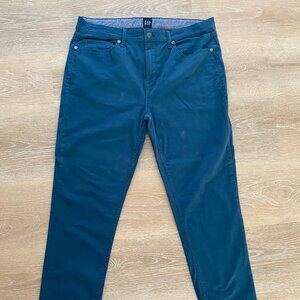Gap Men's Slim Fit 5 Pocket Pants Blue 38x32